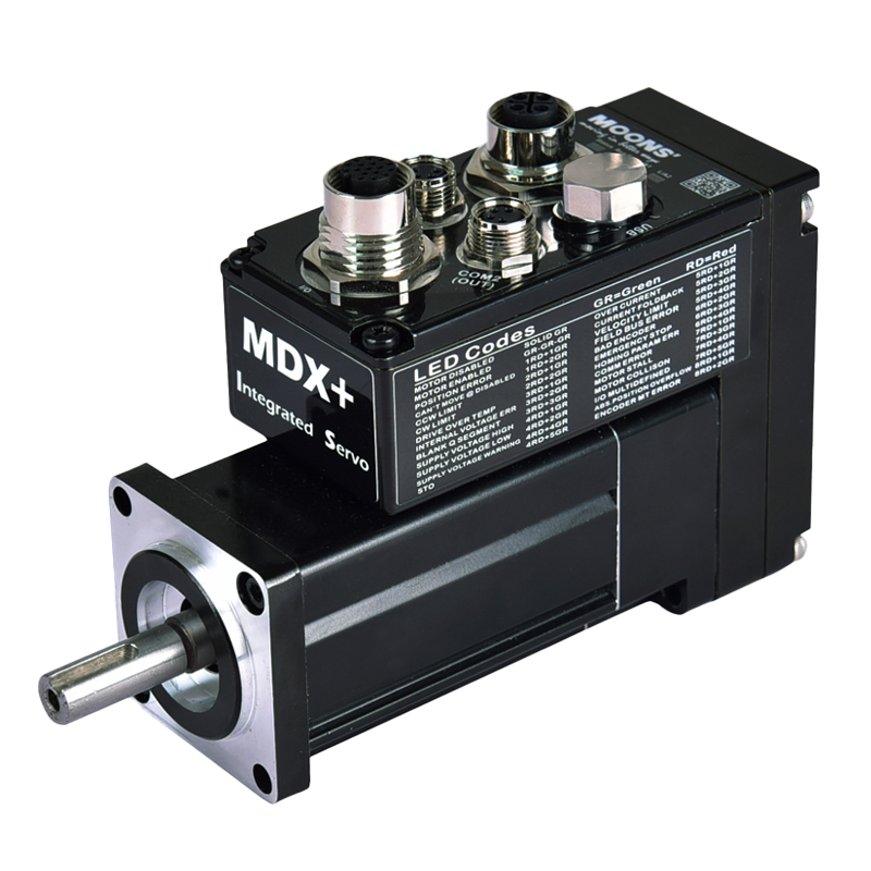 MDX+ Integrated Servo Motor, 100W, IP65, EtherCAT with Options